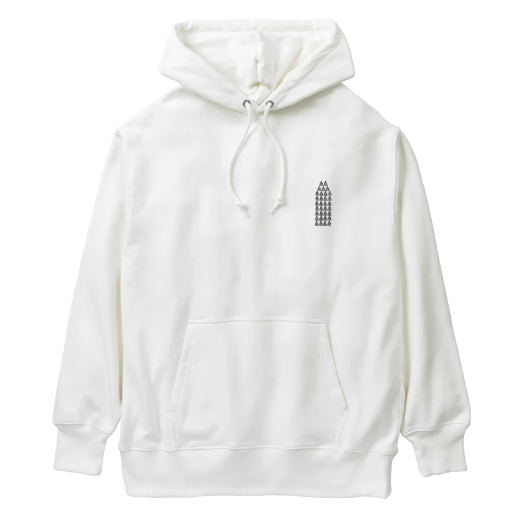 puikkoの元三大師の厄除け（豆大師）（ワンポイント） Heavyweight Hoodie