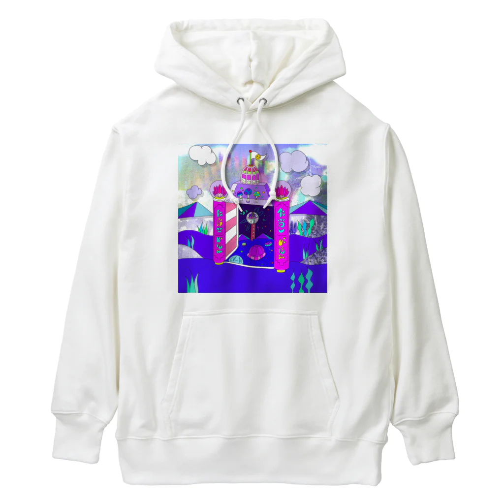 宇宙キャンプの宇宙エレベーター Heavyweight Hoodie