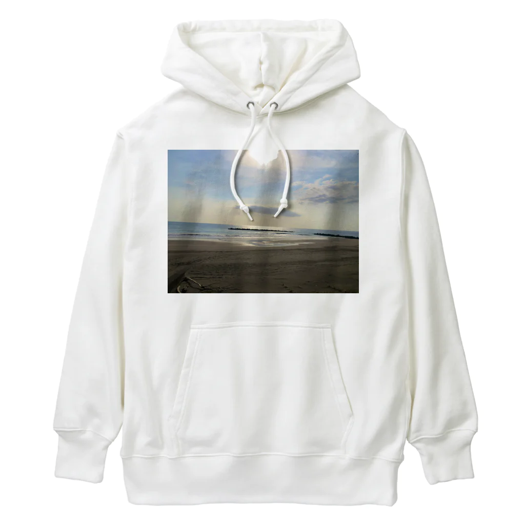 あべこのお店 の北海道の朝 Heavyweight Hoodie