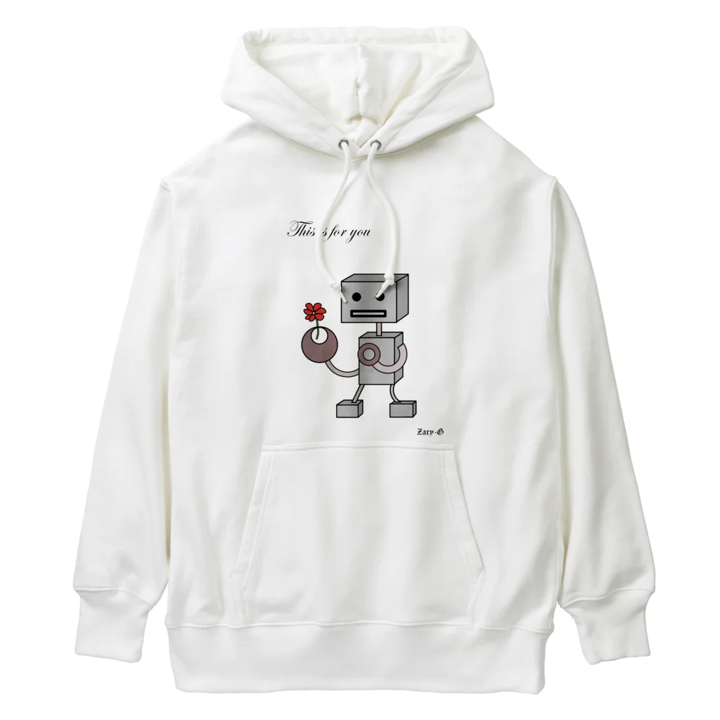 ねこふく本舗のロボ・ロボ Heavyweight Hoodie