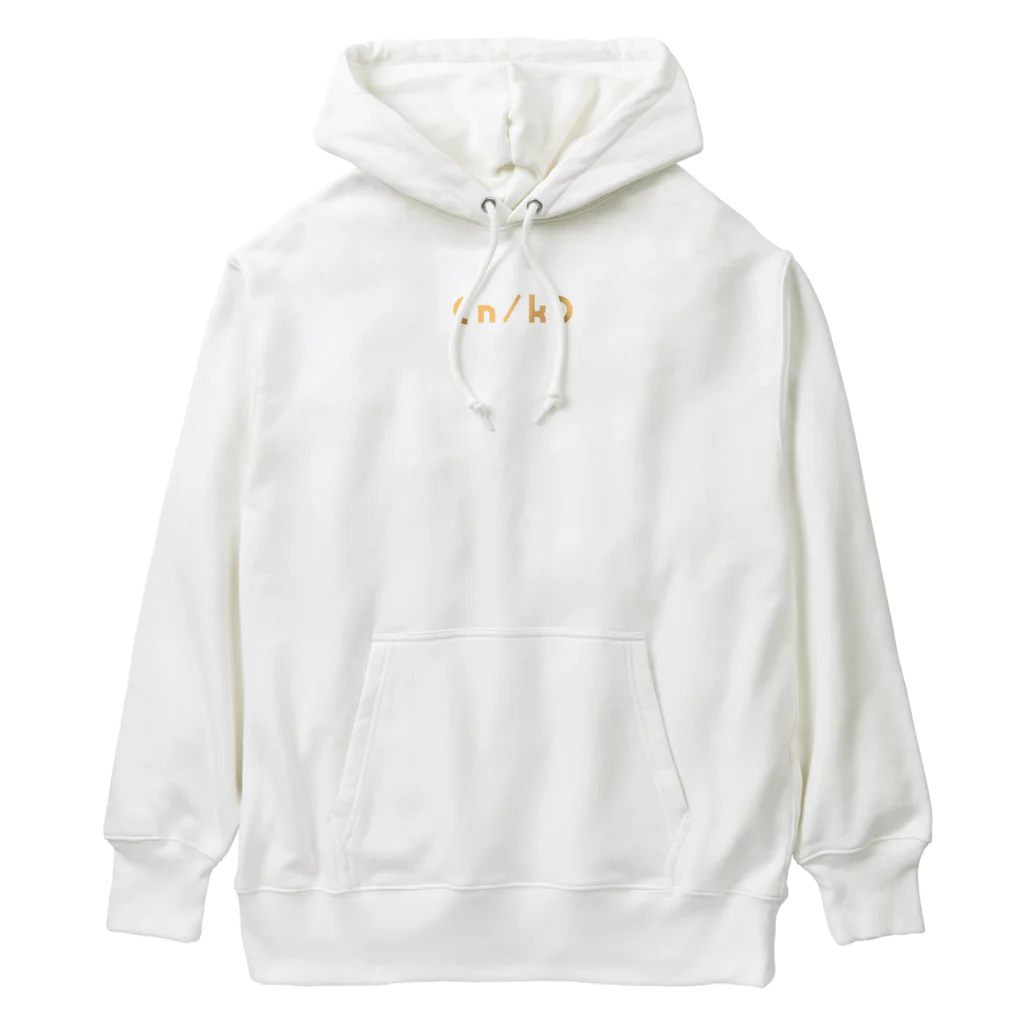 ［ n / k ］ONLINE_SHOPの走るシチョウサ(青肉) Heavyweight Hoodie