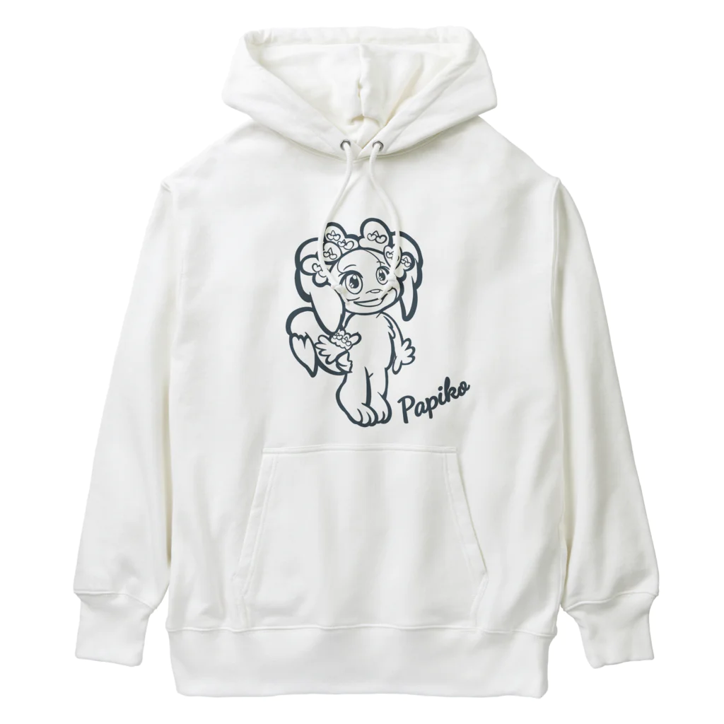 ちゃとらま　CHA10ramaのパピヨン　パピコ Heavyweight Hoodie