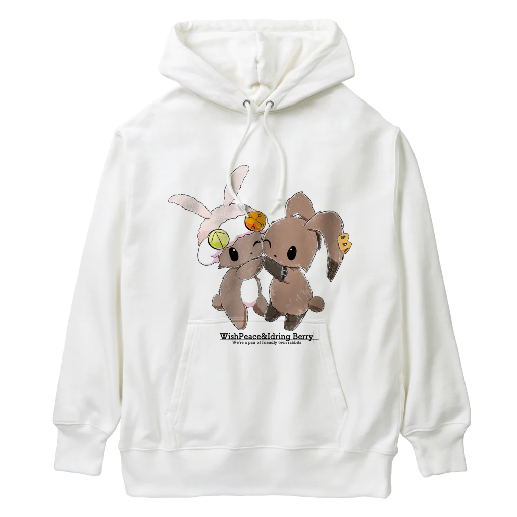 ｃｏｒｏｍｏ@ポケ活他色々のトゥーンベリーズ「ウイッシュピース」と「アイドリングベリー」 Heavyweight Hoodie