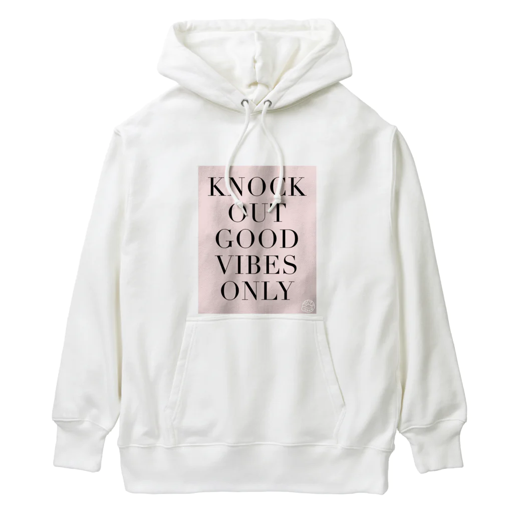 knockoutgoodのKOGD_GoodVibesOnly ヘビーウェイトパーカー