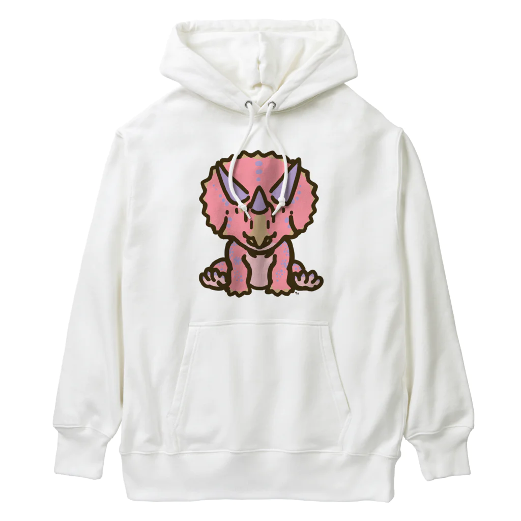 segasworksのホリドゥスちゃん（ゆるトリケラトプス ） Heavyweight Hoodie