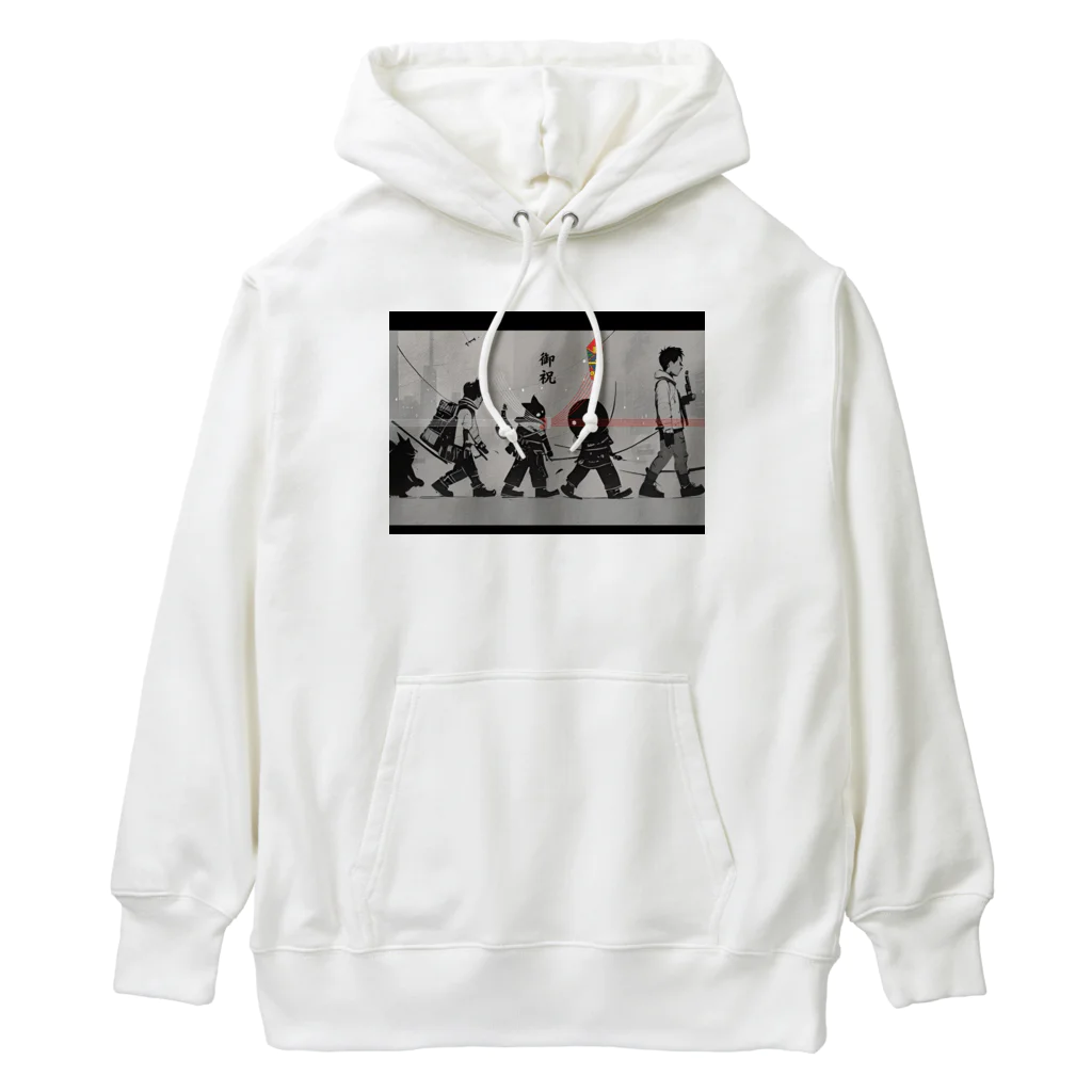 インパクトの御祝 Heavyweight Hoodie