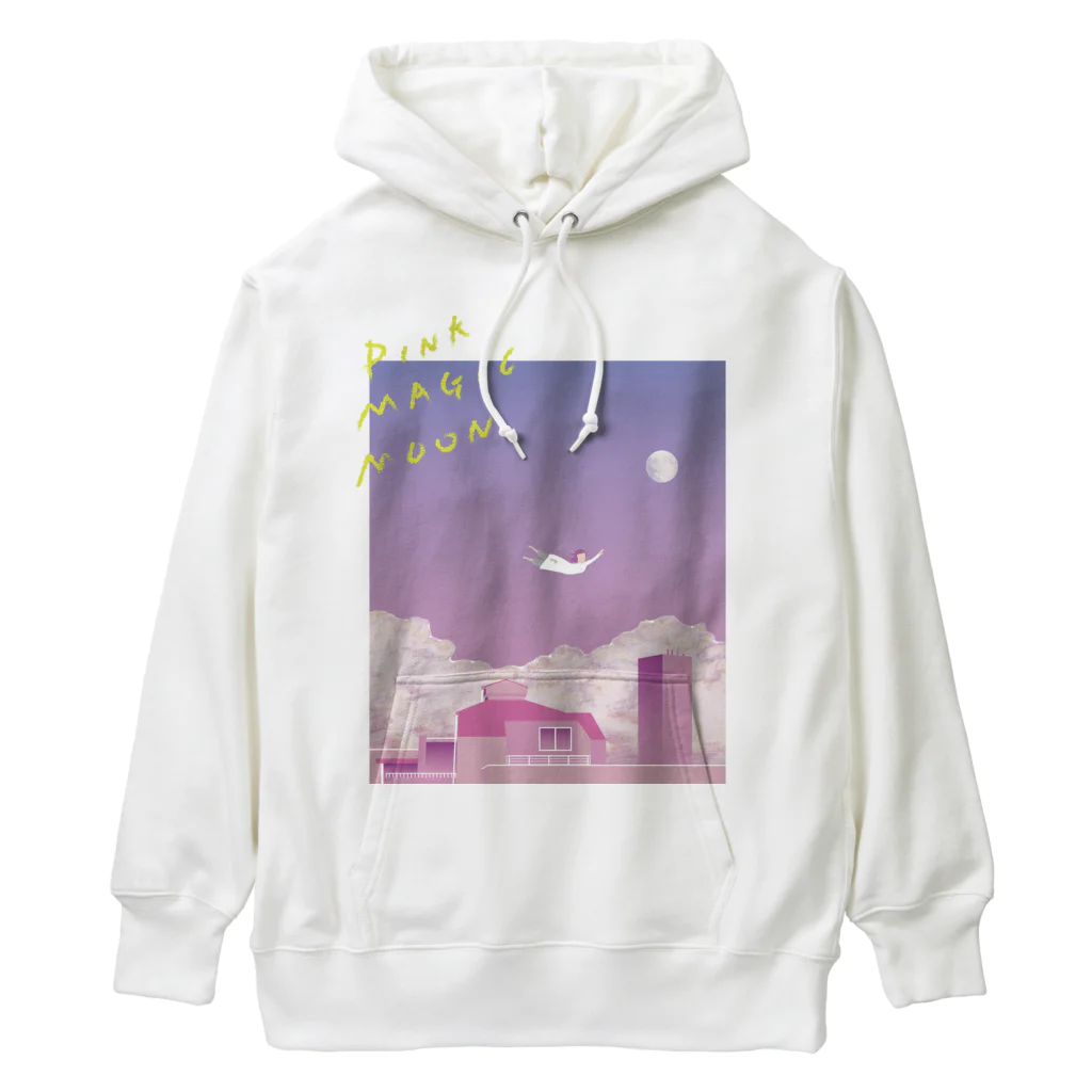 【utatane scenery】のPINK MAGIC MOON Heavyweight Hoodie