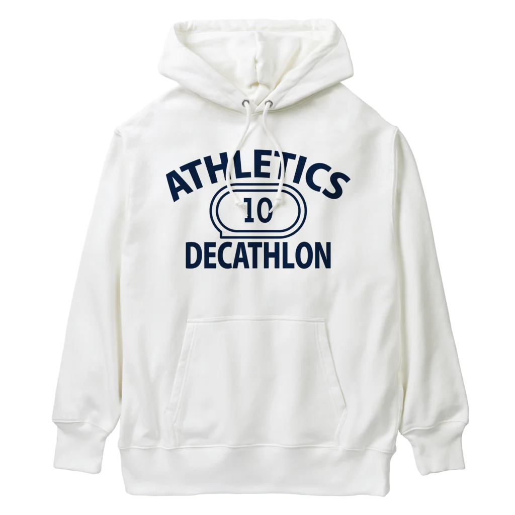 sports_tower スポーツタワーの十種競技・デカスロン・DECATHLON・じっしゅきょうぎ・二日間・10種・男子・女子・かっこいい・かわいい・選手・陸上部員・トレーニング・混成競技・確実・有望・応援・タイム・得点・入賞・実力 ヘビーウェイトパーカー