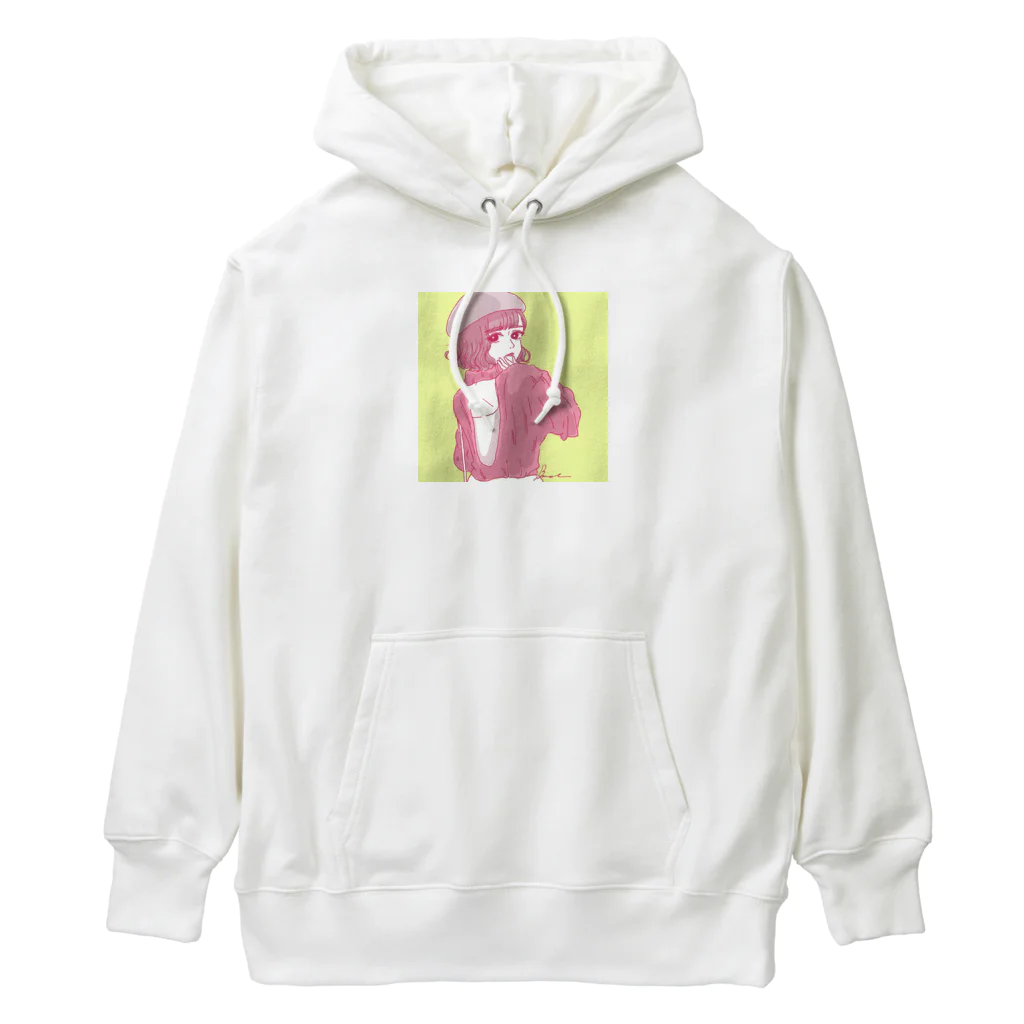 ワキラキのゆるふわ系女の子 Heavyweight Hoodie