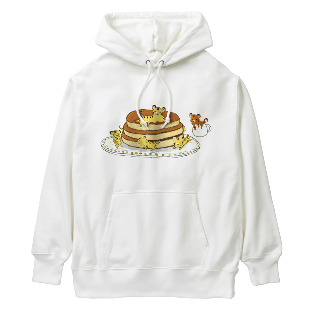 ぎみの溶けタイガーwithパンケーキ Heavyweight Hoodie