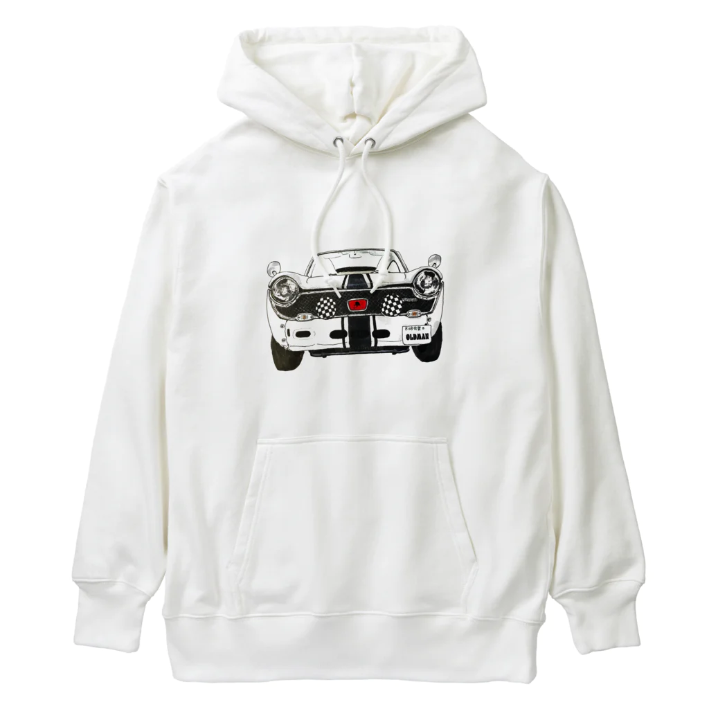 OLDMANのOLD CAR ⑤ Heavyweight Hoodie