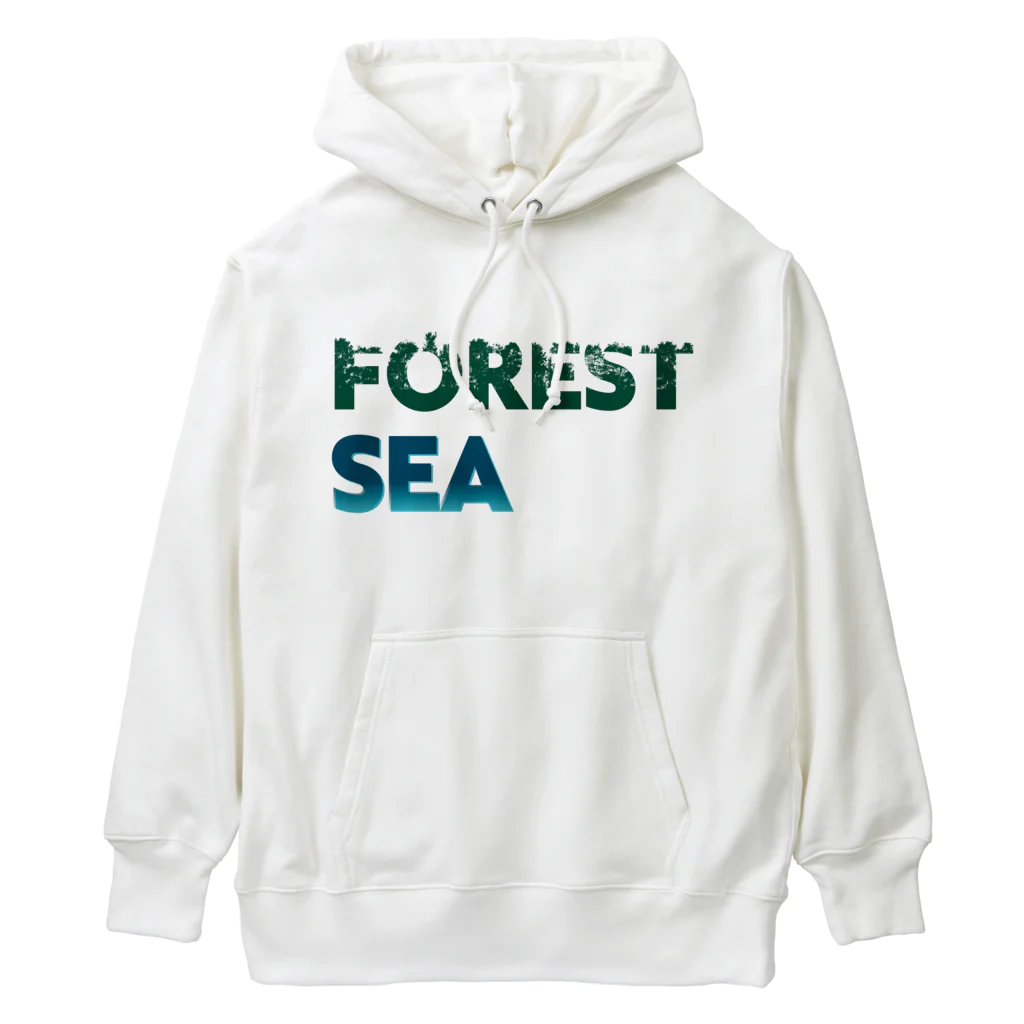 たんたんDESIGNの海を守るには森から Heavyweight Hoodie