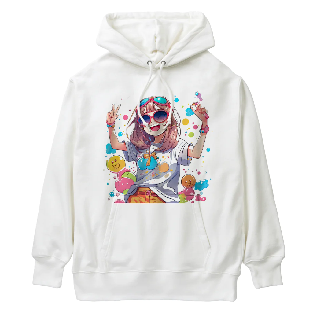 R&N Photographyの可愛い女 Heavyweight Hoodie