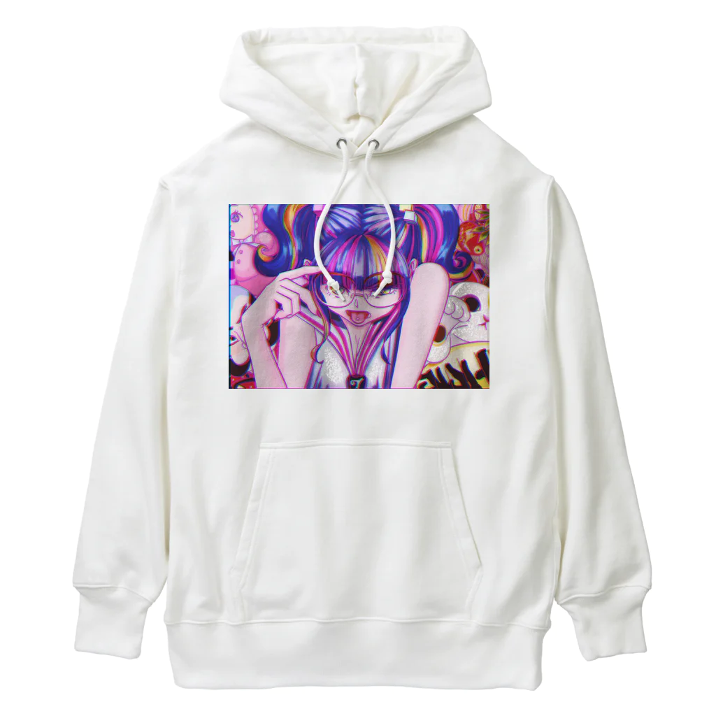 モダンラヂオの【昭和ヤンキー少女】 Heavyweight Hoodie