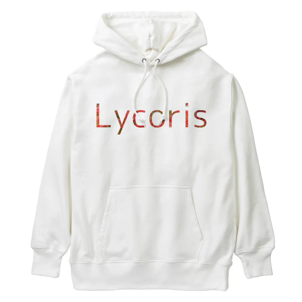 アニマル四字熟語のリコリス　彼岸花　LYCORIS Heavyweight Hoodie