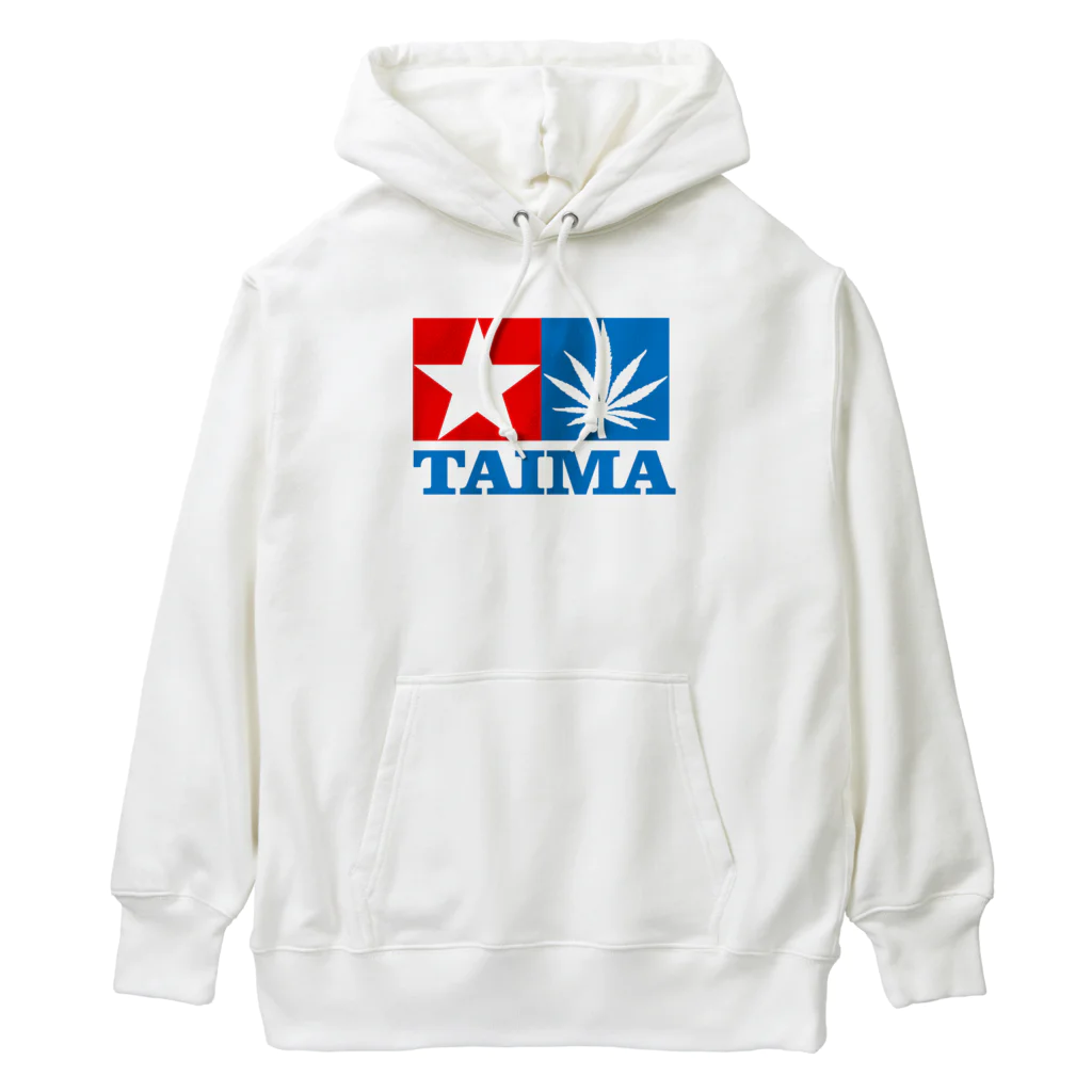 おもしろいTシャツ屋さんのTAIMA 大麻 大麻草 マリファナ cannabis marijuana Heavyweight Hoodie