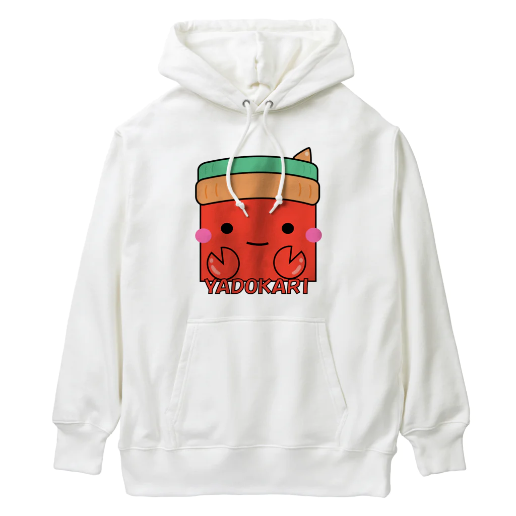 はずれ馬券屋のイラスト604 四角いヤドカリ Heavyweight Hoodie