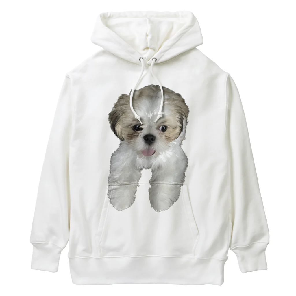 こつきと愛犬の茶々丸の狐月(こつき)の愛犬茶々丸 Heavyweight Hoodie