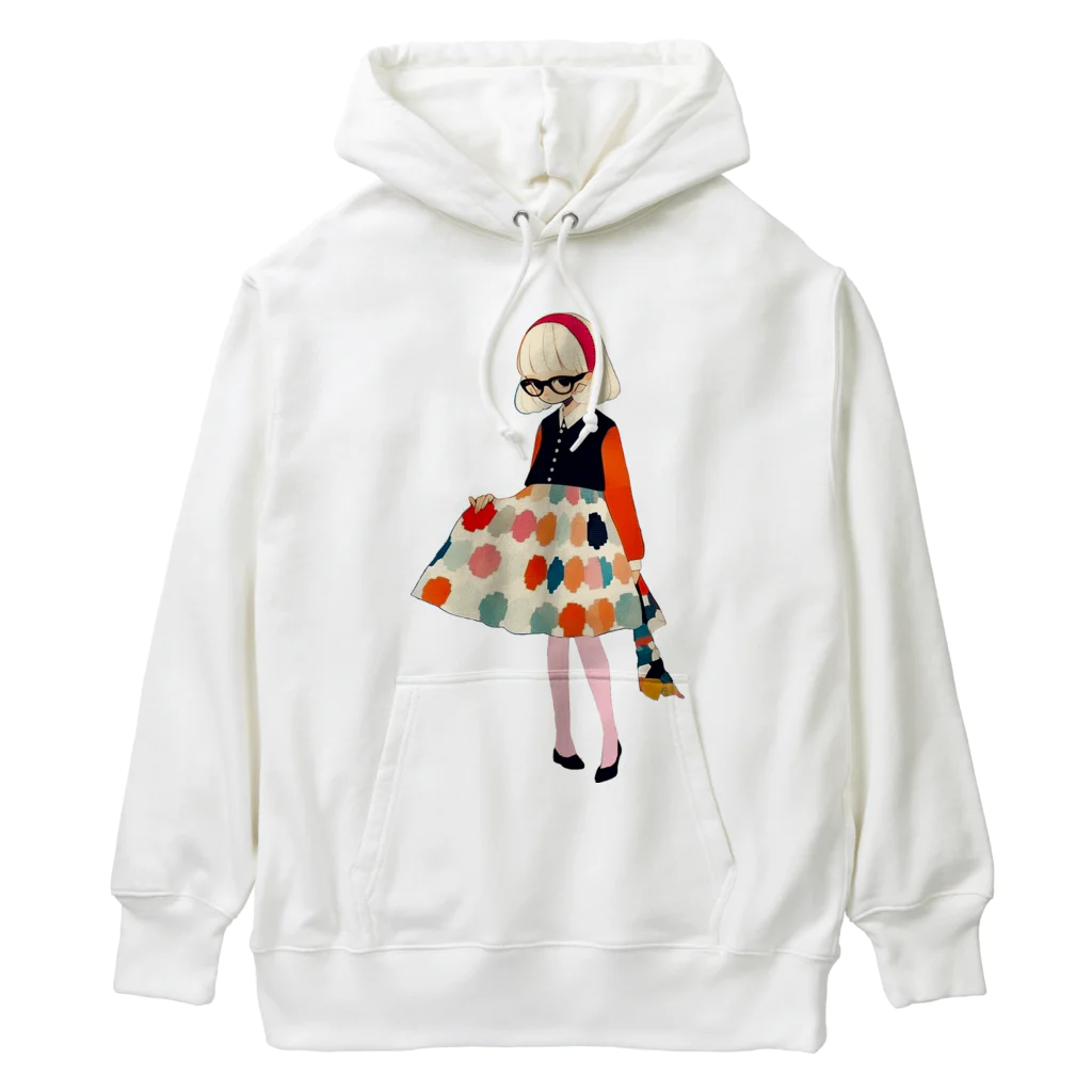 桜音ことこ企画のカラフルドット Heavyweight Hoodie