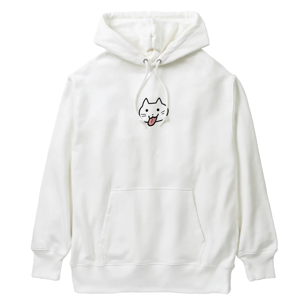 しおらーめんのあっかんべーねこ Heavyweight Hoodie