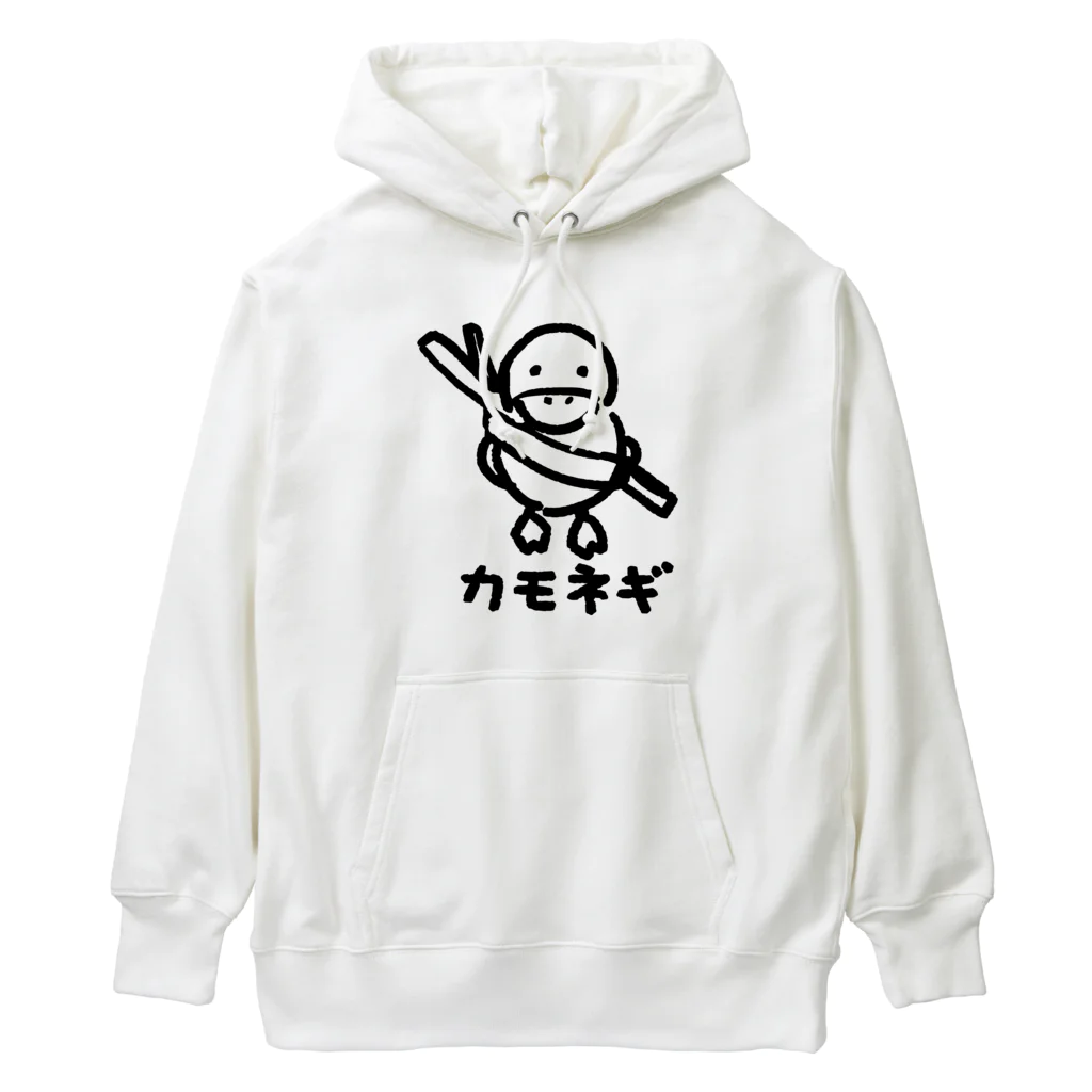 chicodeza by suzuriのただのカモネギ Heavyweight Hoodie