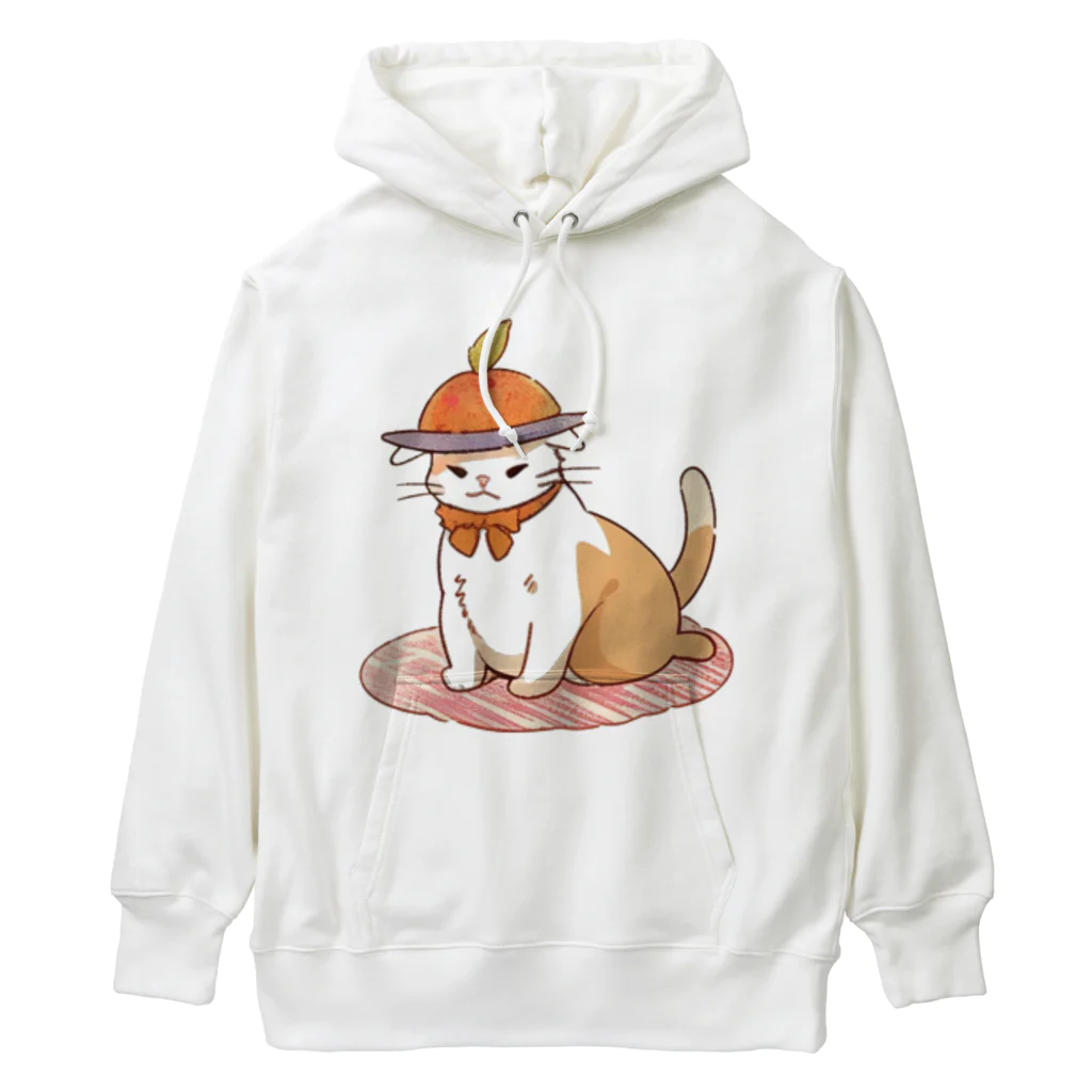 りーおすふぇんがりーのお腹ペコペコで具になっちゃったねこにゃん Heavyweight Hoodie