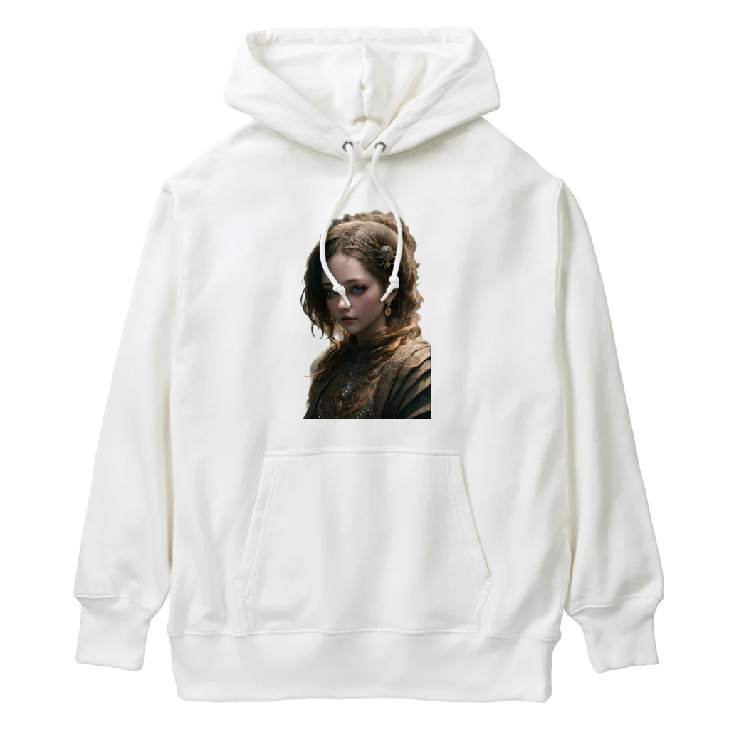 live freeeeeのAI girl.1 Heavyweight Hoodie