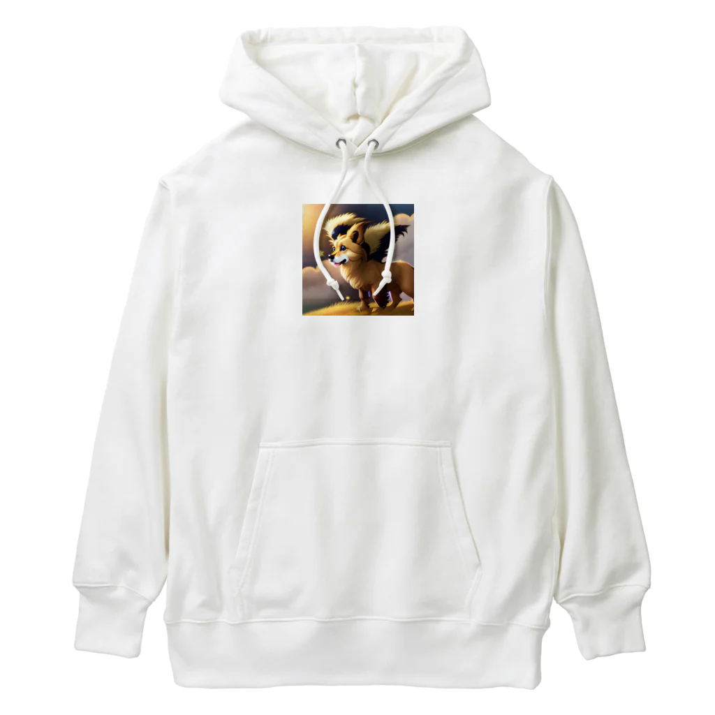 べるべるの星を見てるわんちゃんグッズ Heavyweight Hoodie