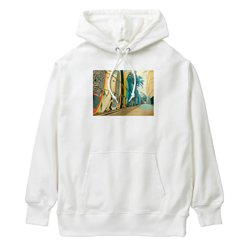 Tomomojiのハワイの裏通 Heavyweight Hoodie