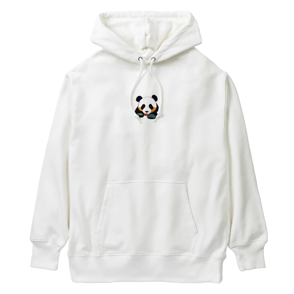 yuzuiro419のキュートパンダ Heavyweight Hoodie