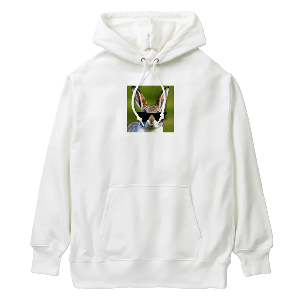 chi___cのカワカッコいい　うさぎ Heavyweight Hoodie