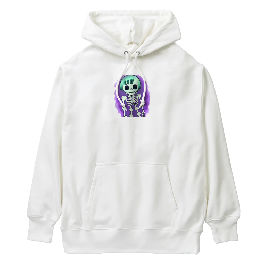 swanの一人ぼっちのガイコツ Heavyweight Hoodie