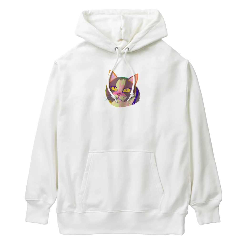 フクミンのふわふわネコ Heavyweight Hoodie