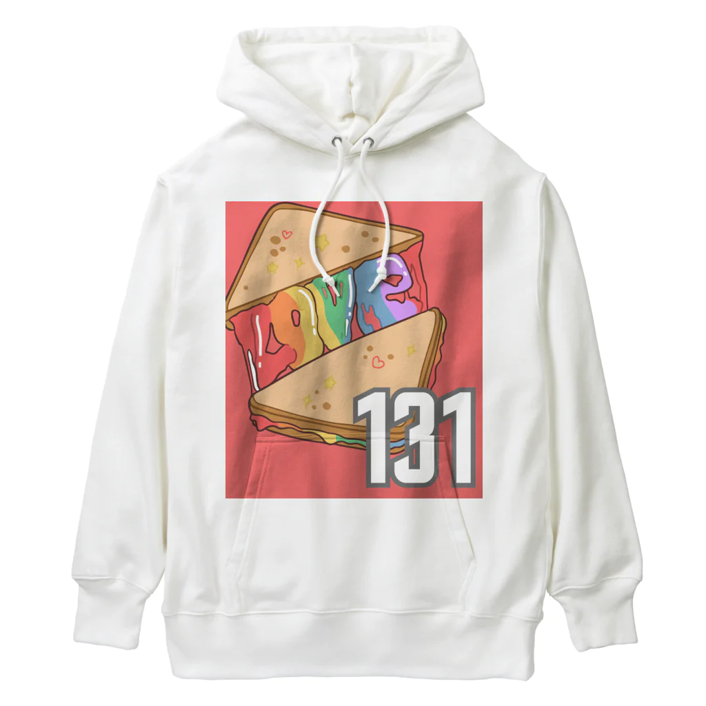 SMiLE LIFE=Y&Mのlove131(ラブサンドイッチ) Heavyweight Hoodie