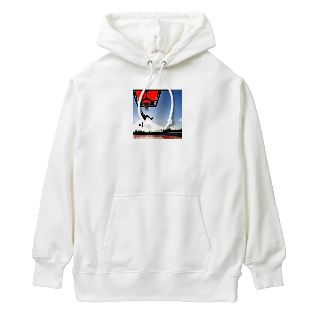 HIDEのかっこいいバスケットボール Heavyweight Hoodie