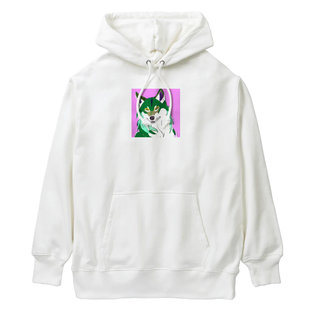 Billion HackのWild Wolf Heavyweight Hoodie