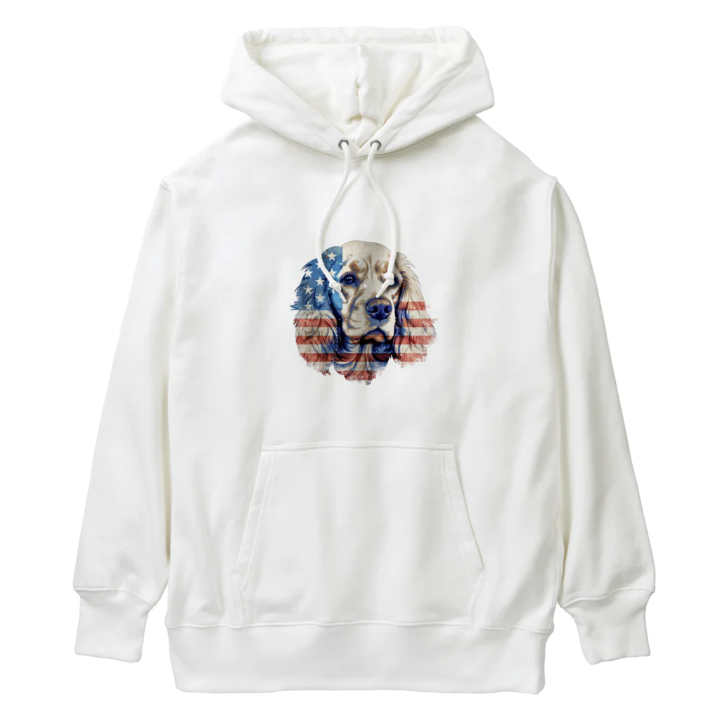 dogsdream8246のアメリカンコッカーアメリカ Heavyweight Hoodie