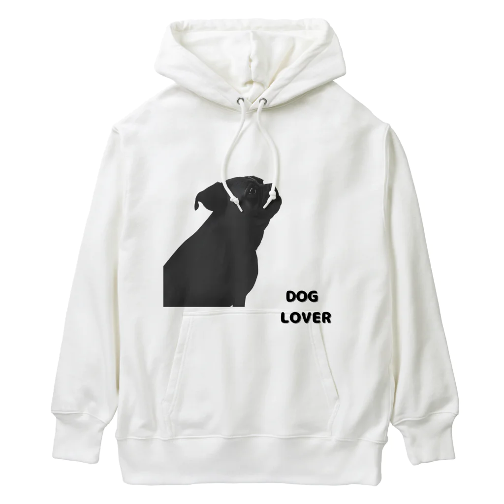 DOG LOVERのDOG LOVER（パグ） Heavyweight Hoodie