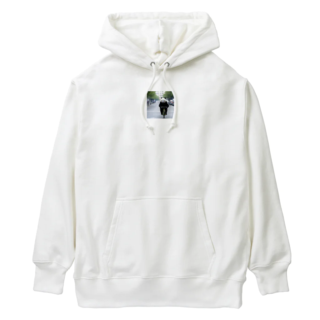 akinko1536の爆走パンダ Heavyweight Hoodie