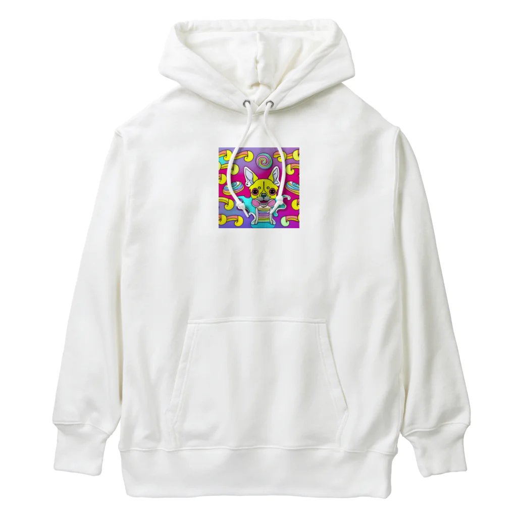 チワワ愛好家ショップの笑える未来のチワワ！ファンタジーワールド Heavyweight Hoodie