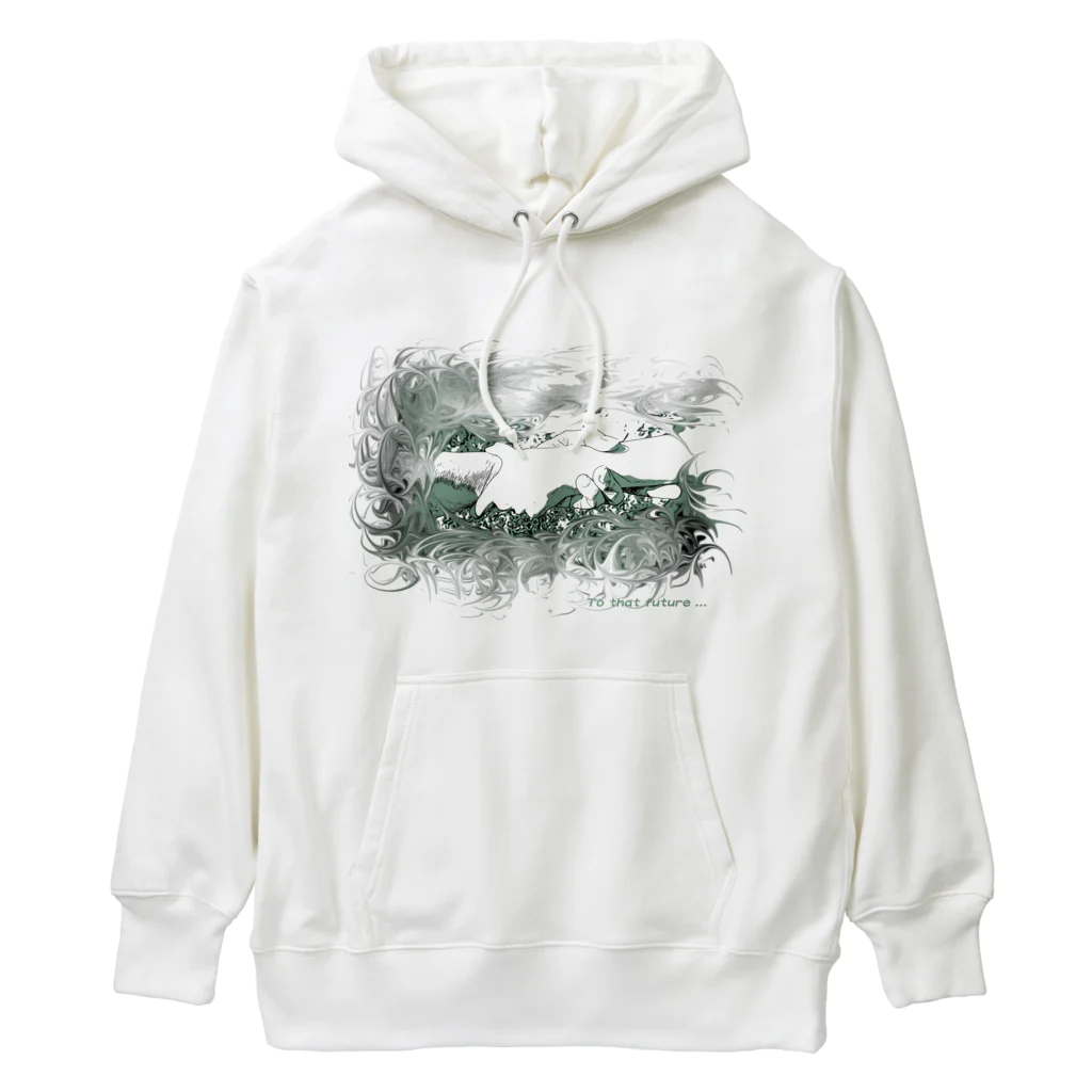 へっぽこれんじゃーの絆ぐ Heavyweight Hoodie