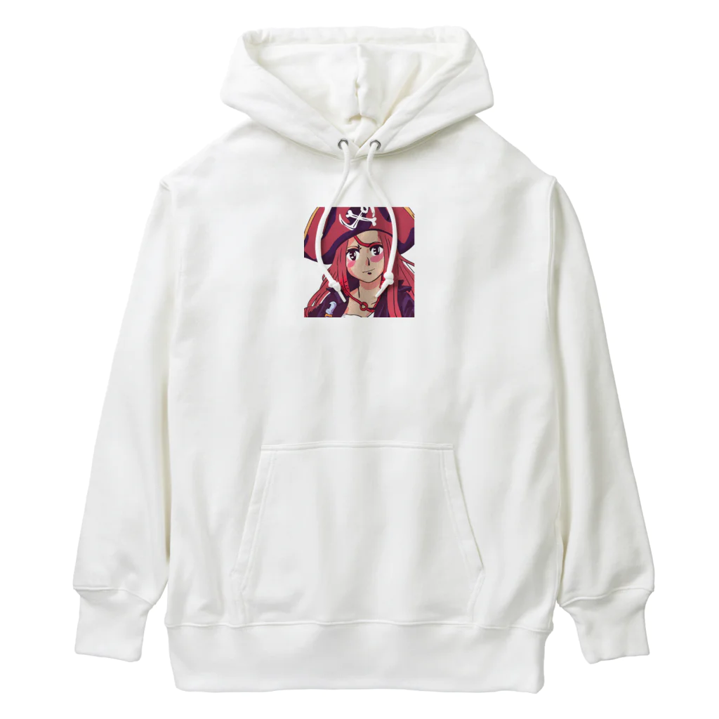 henreの海賊の少女 Heavyweight Hoodie