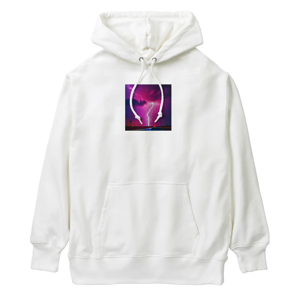 Sokhoの鮮やかでかっこいい雷グッズ Heavyweight Hoodie