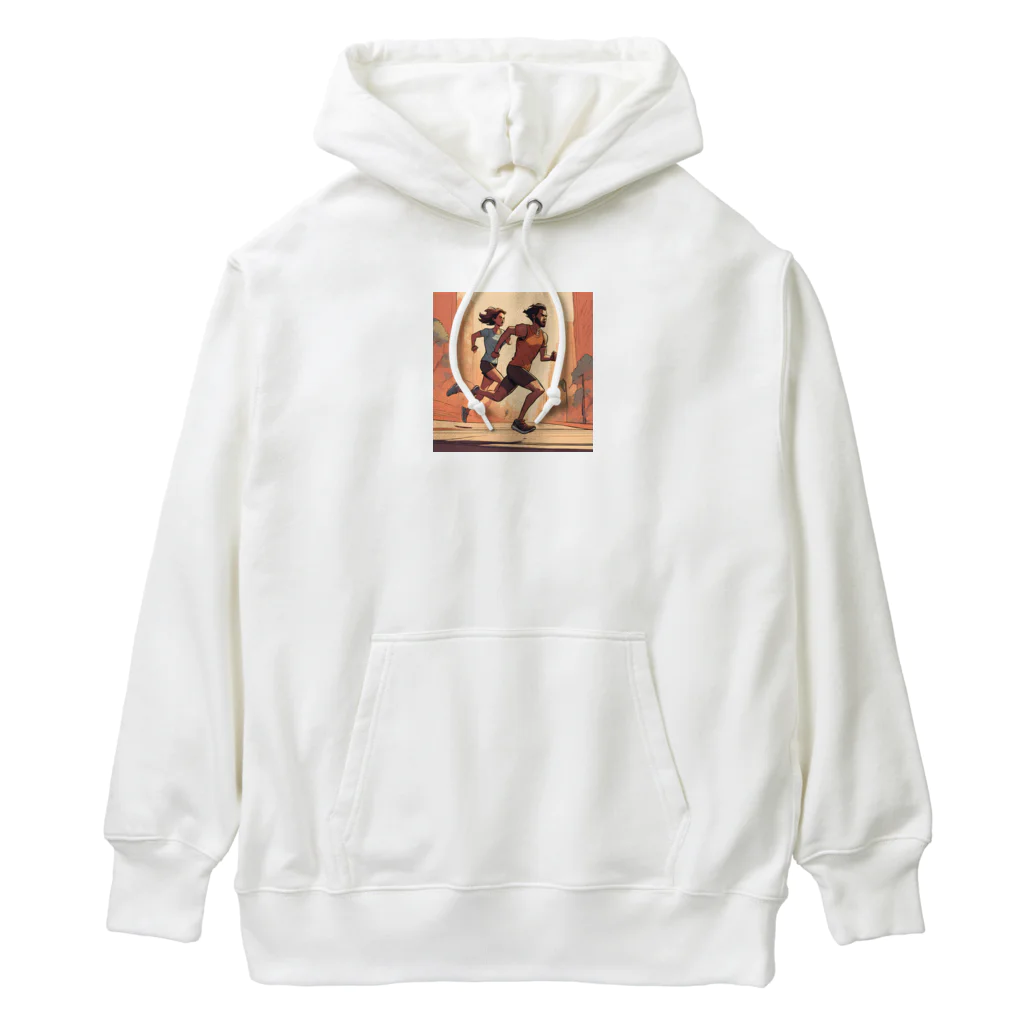 N氏のデザイン倉庫(Mr. N's Design Warehouse)のランニング好きの君へ Heavyweight Hoodie