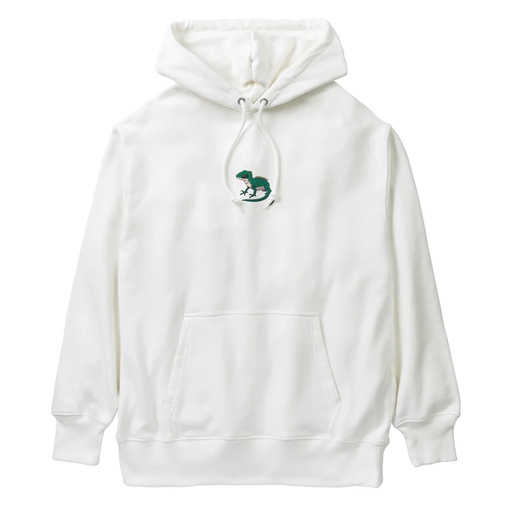 matu0のかっこいいトカゲ Heavyweight Hoodie