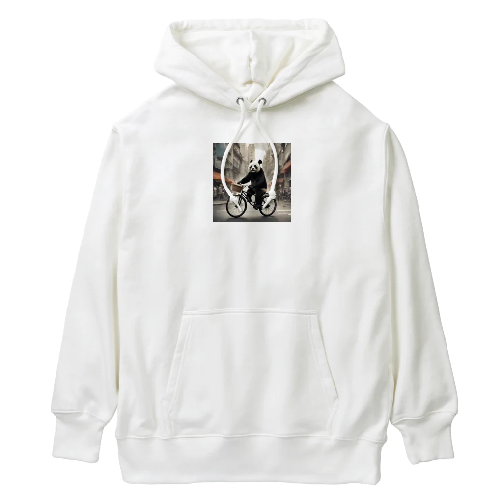 shinshin0214のチャリパンダ Heavyweight Hoodie