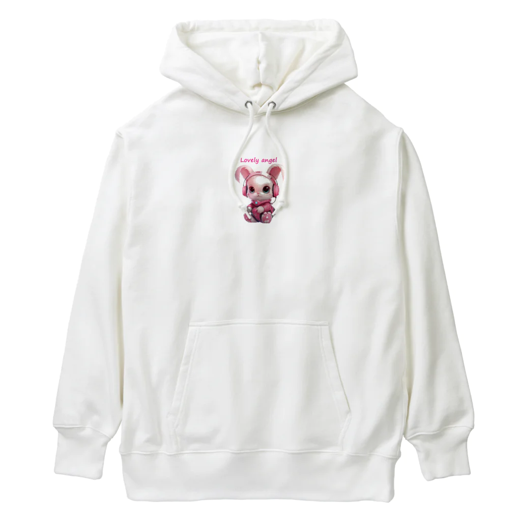 Mingle~DOPのLovely angel~うさぎちゃん Heavyweight Hoodie