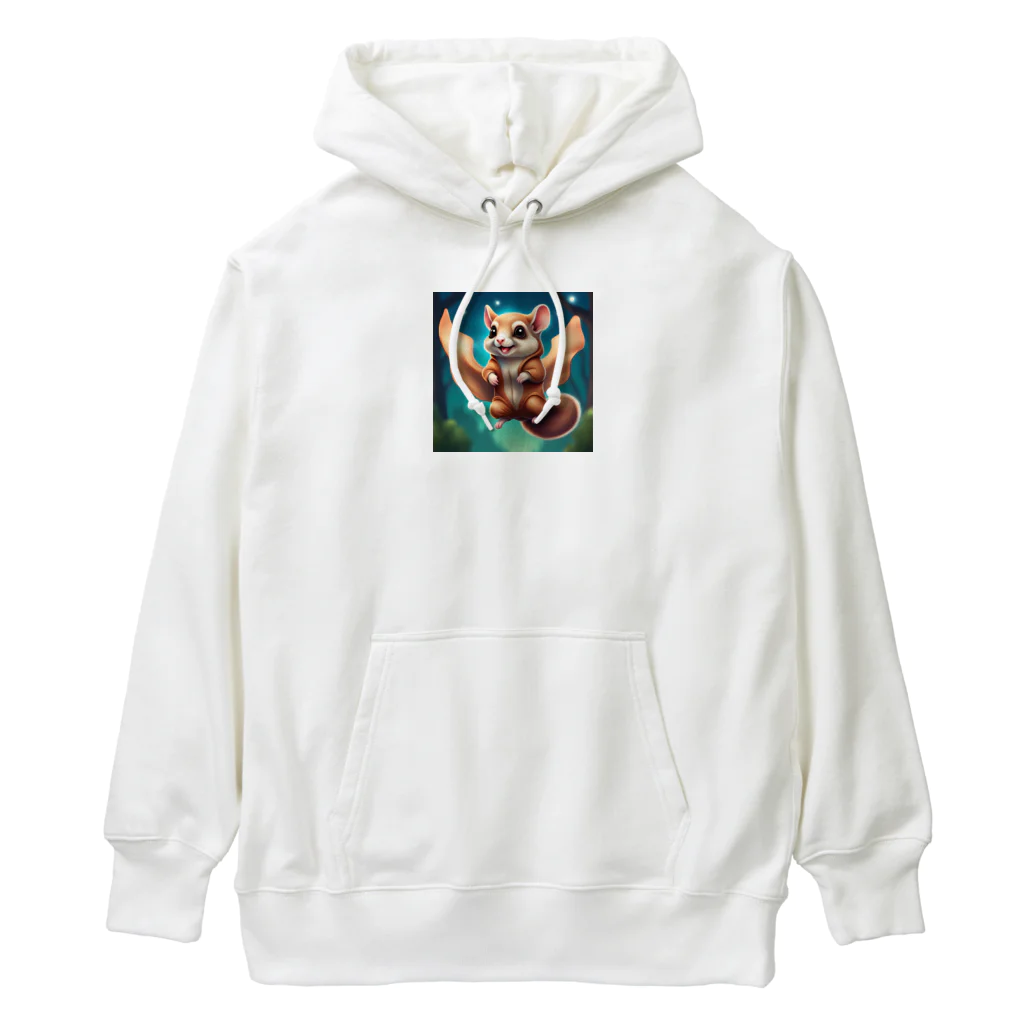 Makoto0510のかわいいモモンガグッズ Heavyweight Hoodie