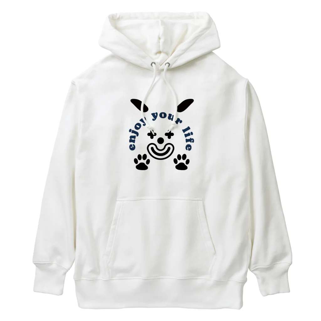 びみょかわアニマルのピエロ犬 Heavyweight Hoodie