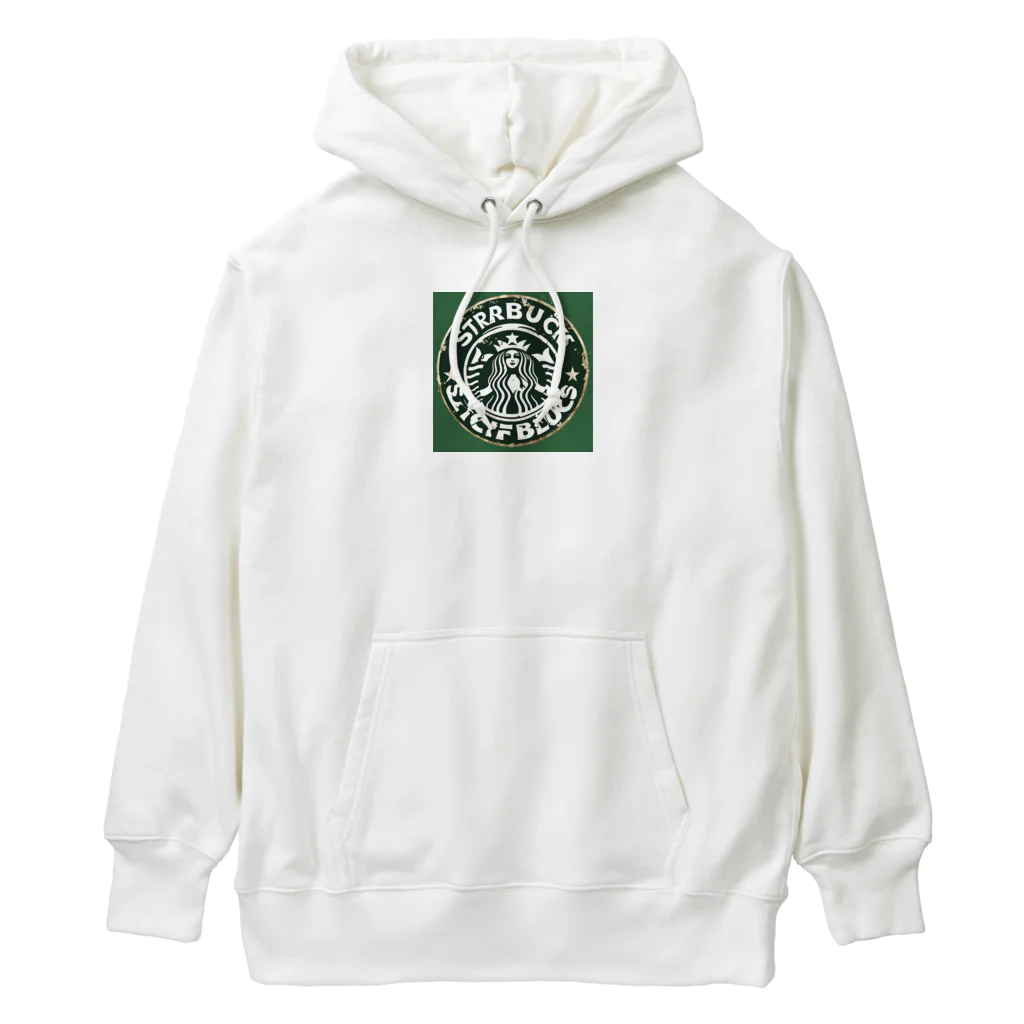 コーヒー屋のコーヒーショップ風のグッズ Heavyweight Hoodie